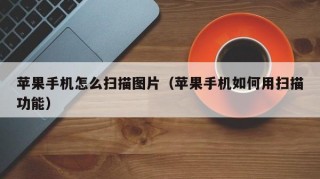 苹果手机怎么扫描图片（苹果手机如何用扫描功能）