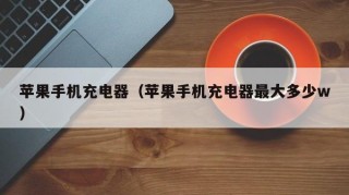 苹果手机充电器（苹果手机充电器最大多少w）