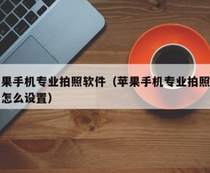 苹果手机专业拍照软件（苹果手机专业拍照设置怎么设置）