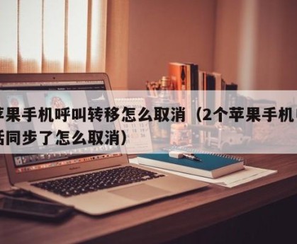 苹果手机呼叫转移怎么取消（2个苹果手机电话同步了怎么取消）
