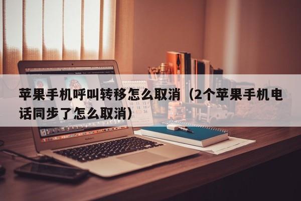 苹果手机呼叫转移怎么取消(2个苹果手机电话同步了怎么取消)