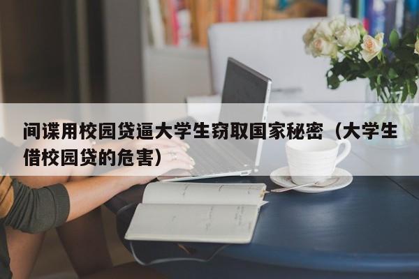 间谍用校园贷逼大学生窃取国家秘密（大学生借校园贷的危害）