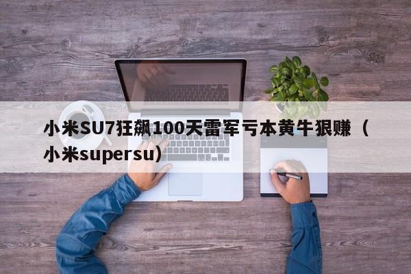 小米SU7狂飙100天雷军亏本黄牛狠赚（小米supersu）